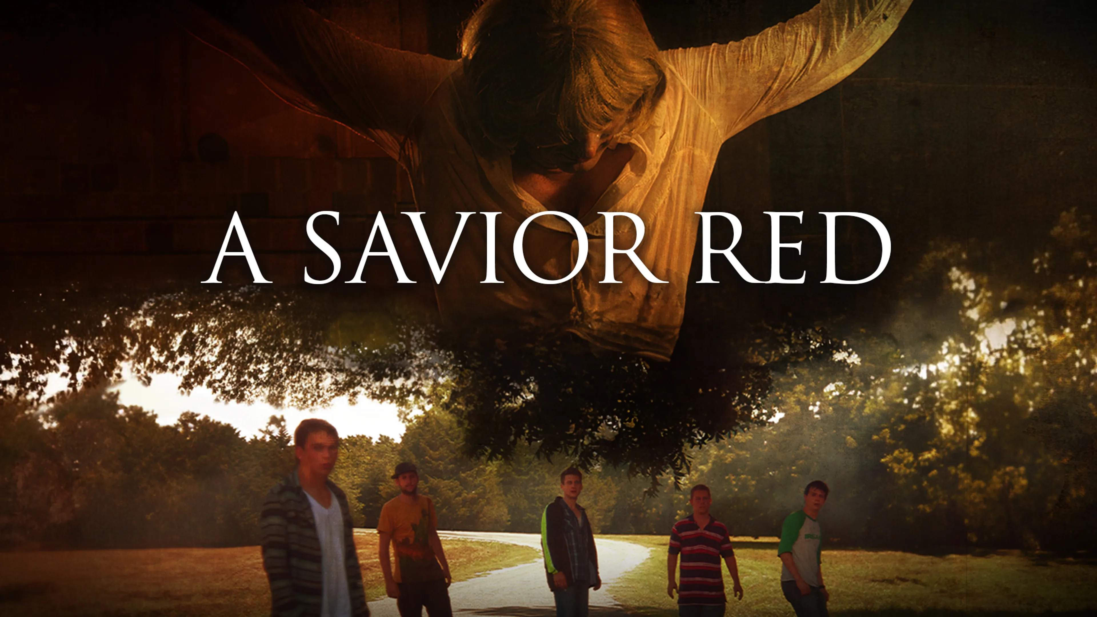 A Savior Red poster